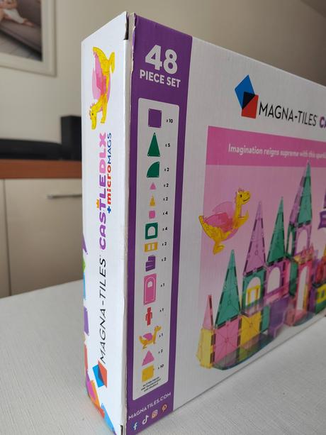 Stavebnica magna-tiles - castle dlx 48 dielov, 