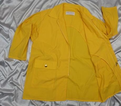 Luxusný vintage dámsky plášť, l