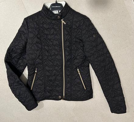 Armani bunda m čierna srdiečka, armani,m