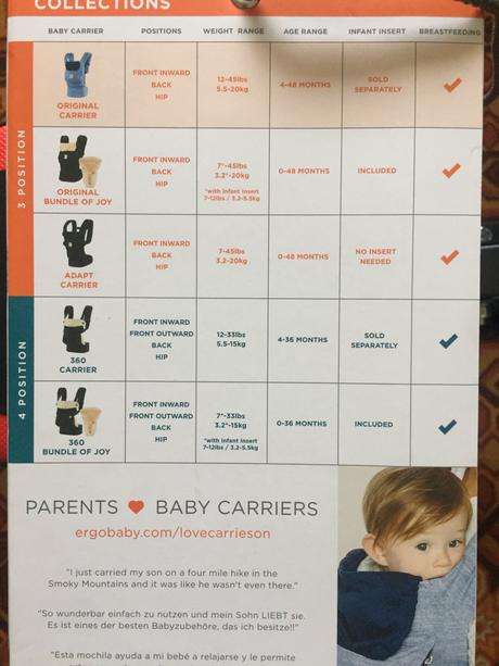 Ergobaby original, ergo baby