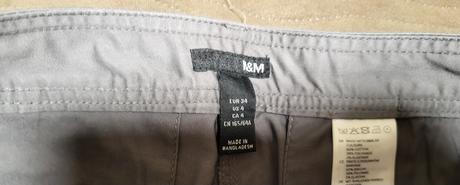 Dámske nohavice velk. 34, h&m,34