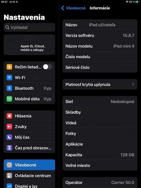 Ipad mini 4 wifi + cellular 128 gb gold 7,9, apple