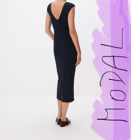 Cierne midi saty modal, reserved,38 / 40 / 42 / l / m