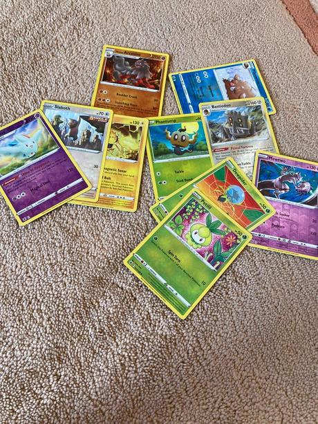 Pokémon karty reverse holo 5 ks, 