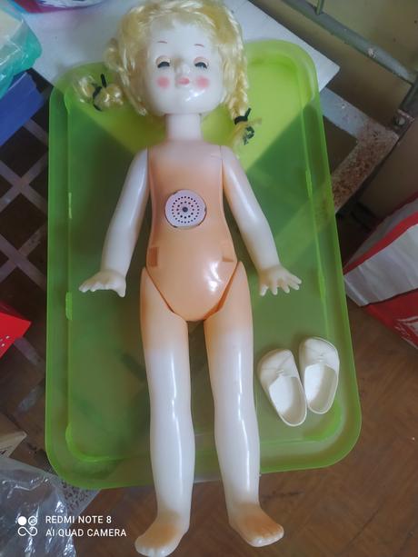 Retro vysoka babika 62cm  - 30 eur, 