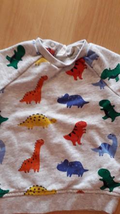 Mikina len oprata, h&m,80