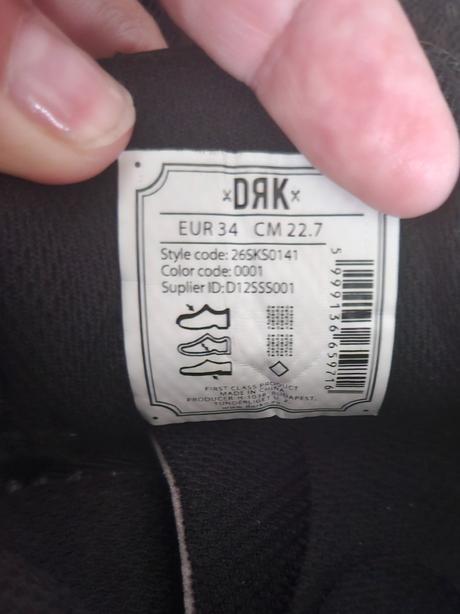 Tenisky drk, deichmann,34