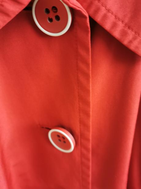 Červený prechodný dámsky kabatik, george,42