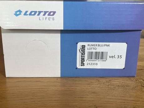 Modre tenisky lotto, lotto,35