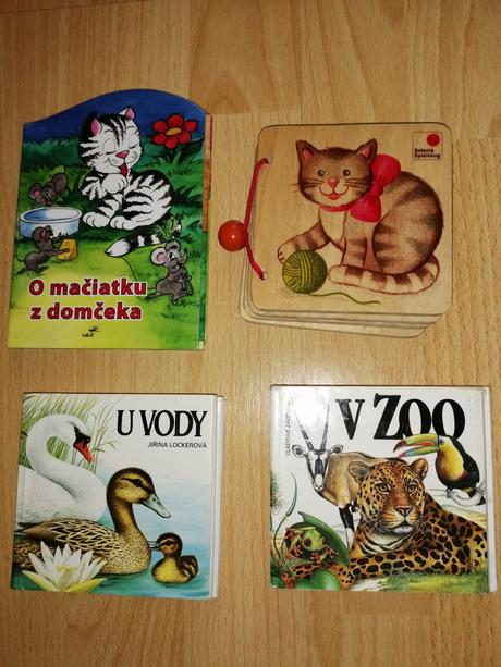 Obrázkové knižky 2 kusy,