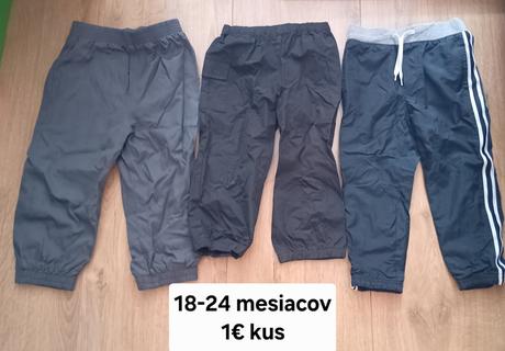 Predám zachovalé oblečenie pre deti od 2.m-6.r,