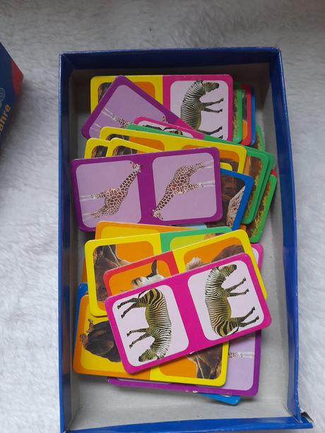 Retro obrazkove domino zvierata, 