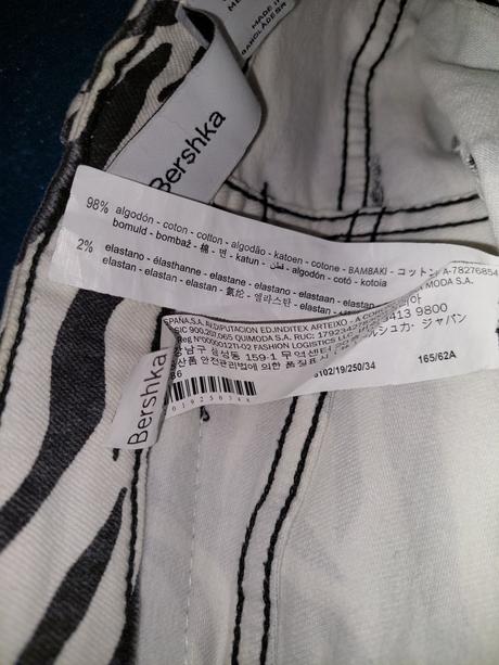 Nohavice, bershka,34