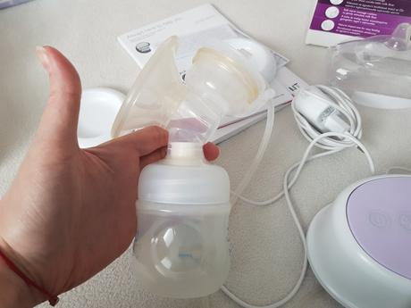 Elektrická odsávačka avent, 