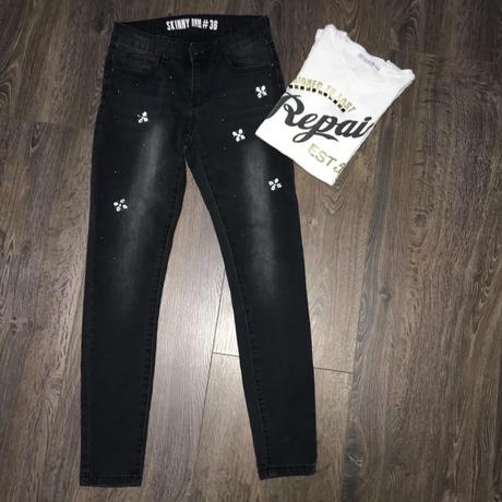 Rifle s kamienkami + tričko s kamienkami, 36