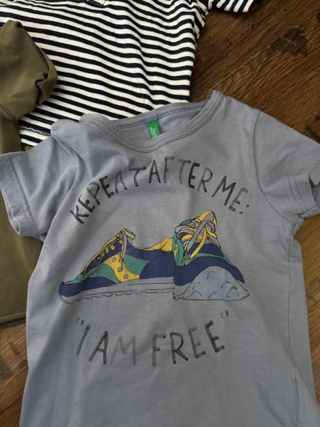 9ks bavlnených tričiek 86-92, next,86