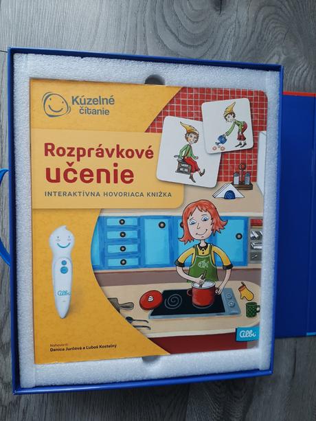 Albi pero + kniha rozprávkové učenie, 