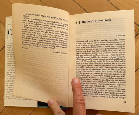 Kniha romain rolland dobrý človek ešte žije za 1.5,