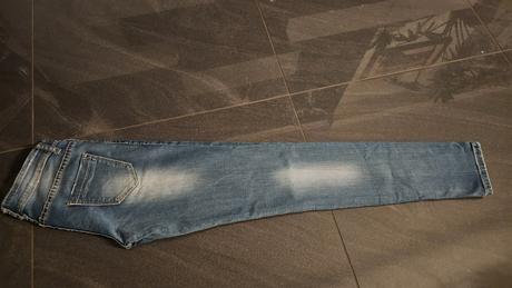 Sexi úzke pružné elastické rifle, s
