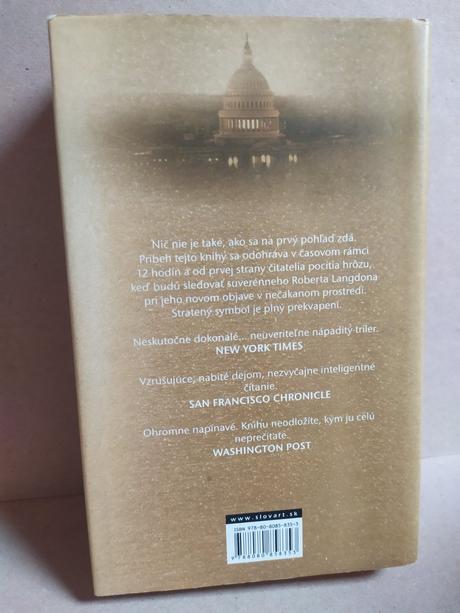 Stratený symbol, dan brown, 