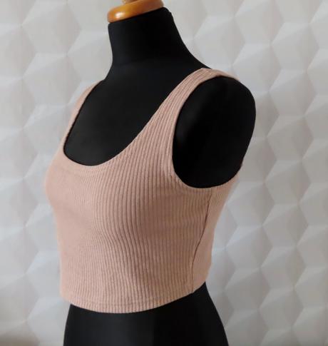 Terranova lurexový cropptop veľ.m + shein zadarmo, terranova,m