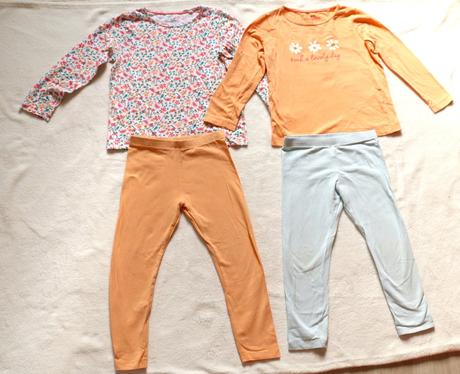 2x súpravy (tričko+legíny), lupilu,98