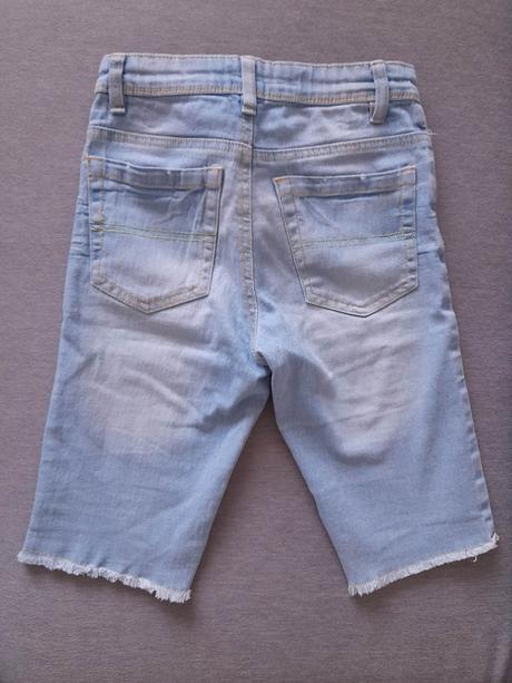 Chlapčenské rifľové kraťasy veľ. 134, boys,134