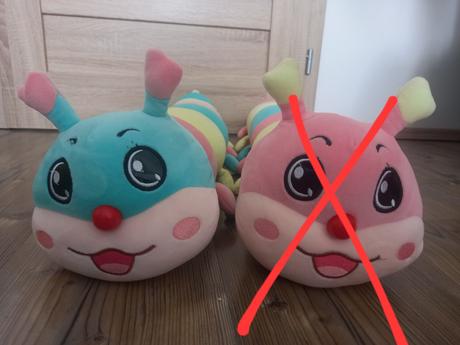 Plysova stonozka 80cm,