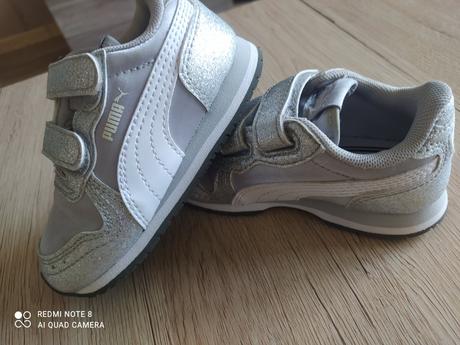 Strieborné puma tenisky, puma,23