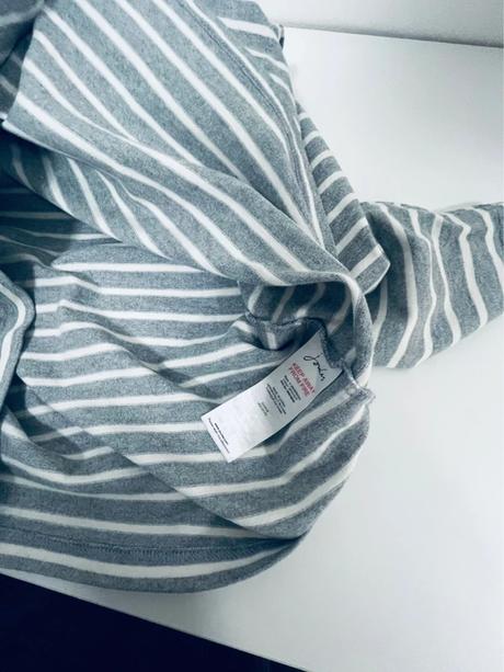 Štýlové pruhované šaty joules vel 40, 40