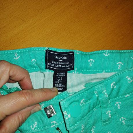 Riflové nohavice gap, gap,122