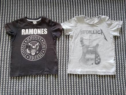 H&m ramones tričko, h&m,80