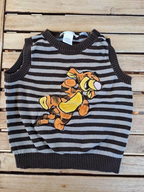 Vesta s motívom rozprávky macko pú značka h&m, h&m,80