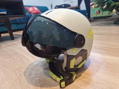 Lyžiarska prilba s okuliarmi s, alpina sports,s