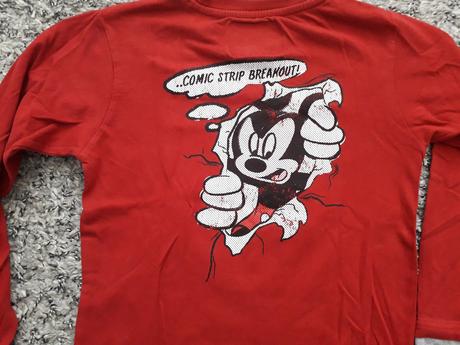 S mickey s obrázkom aj na chrbte 7-8 rokov, disney,128