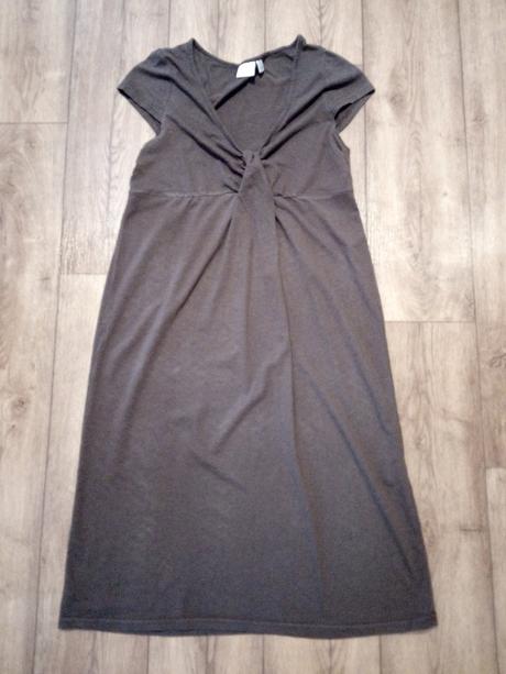 Hnede bavlnene saty vel. 38/40 ackove top stav, 40