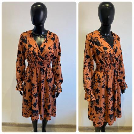 Dámske vzorované šaty shein (m), m