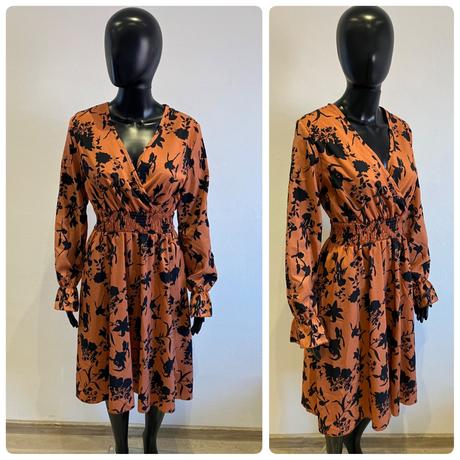 Dámske vzorované šaty shein (m), m