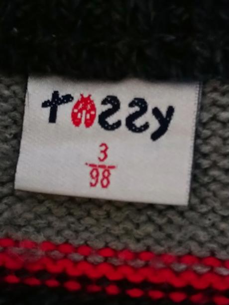 Chlapčenský farebný sveter, tussy, 98