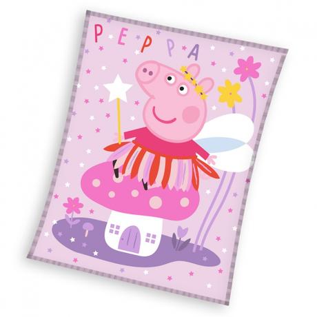 Flísová deka peppa pig,
