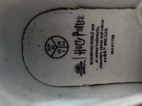 Krásne plátenné tenisky h potter, 35