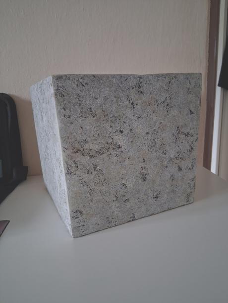 Betónový kvetináč obal na kvety kocka nádoba, 