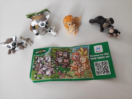 Zvieratka s mladatkami kinder, 