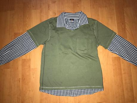 Tričkokošeľa s dlhým rukávom v. 140, 140