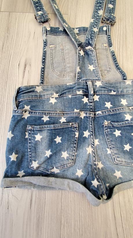 Riflove šortky, denim,134