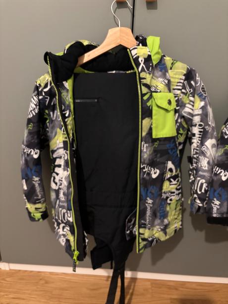 Lyziarska suprava quicksilver rastuca 122-128 ii, quiksilver,122