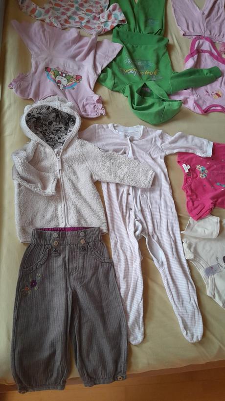 Balík oblečenia 74/80, 68–80