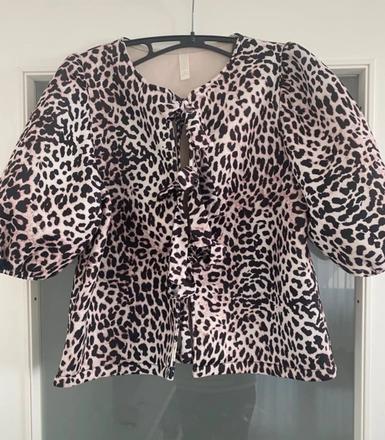 Damska bluzka leopard,