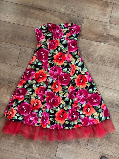 Pin-up šaty cotton candy, m