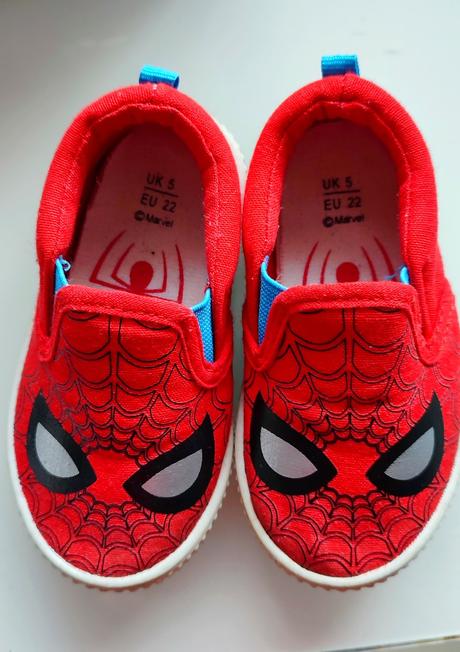 Spiderman topánky, marvel,22